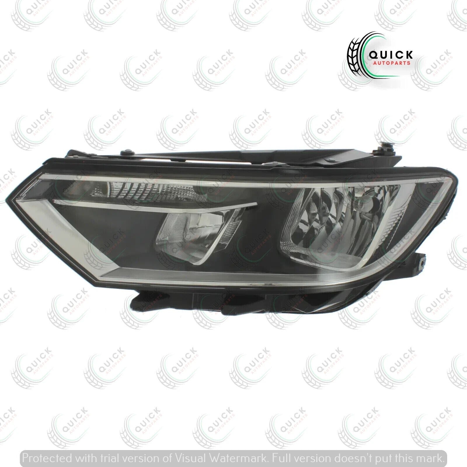VW Passat B8 Headlight Saloon Black Passenger Near Side 2018-24 3G2941005C