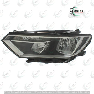 VW Passat B8 Headlight Saloon Black Passenger Near Side 2018-24 3G2941005C