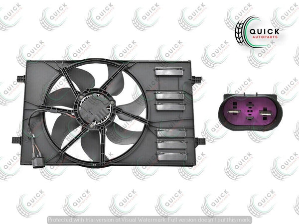 AUDI A3 2020- RADIATOR COOLING FAN 5Q0121203CC 5WA121203G NEW