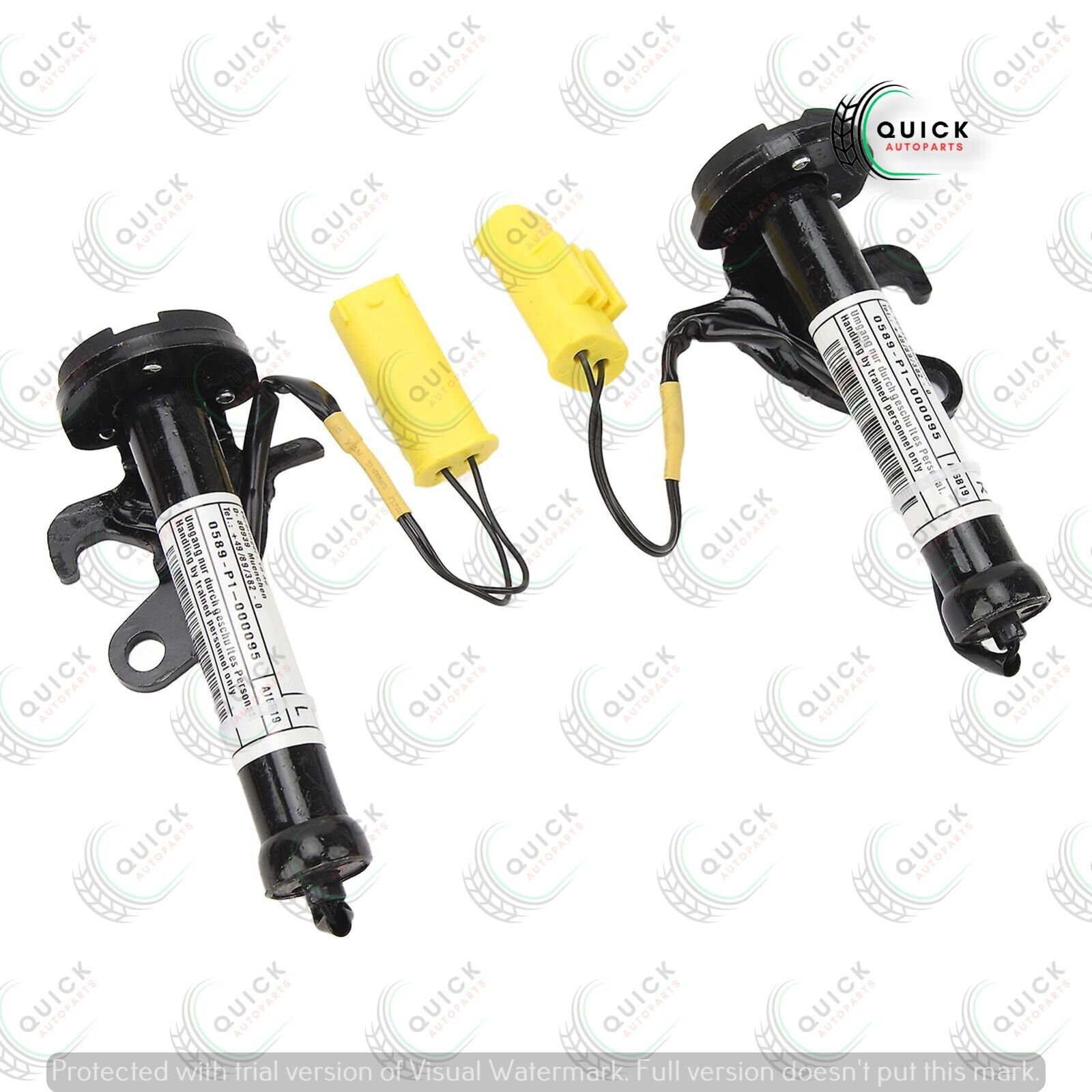 BMW X1 F48 2015-2022 PAIR OF LEFT & RIGHT SIDE BONNET HINGE ACTUATORS 5123730058