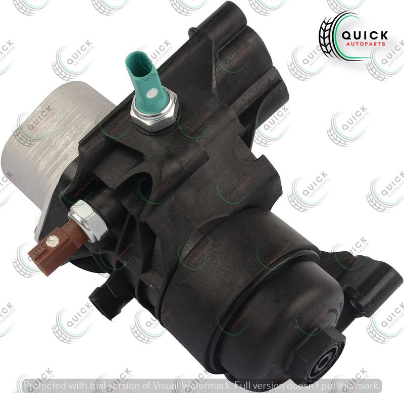 SKODA OCTAVIA MK3 2013 - 2018 1.6 2.0 TDI OIL FILTER HOUSING & COOLER 03N115389A