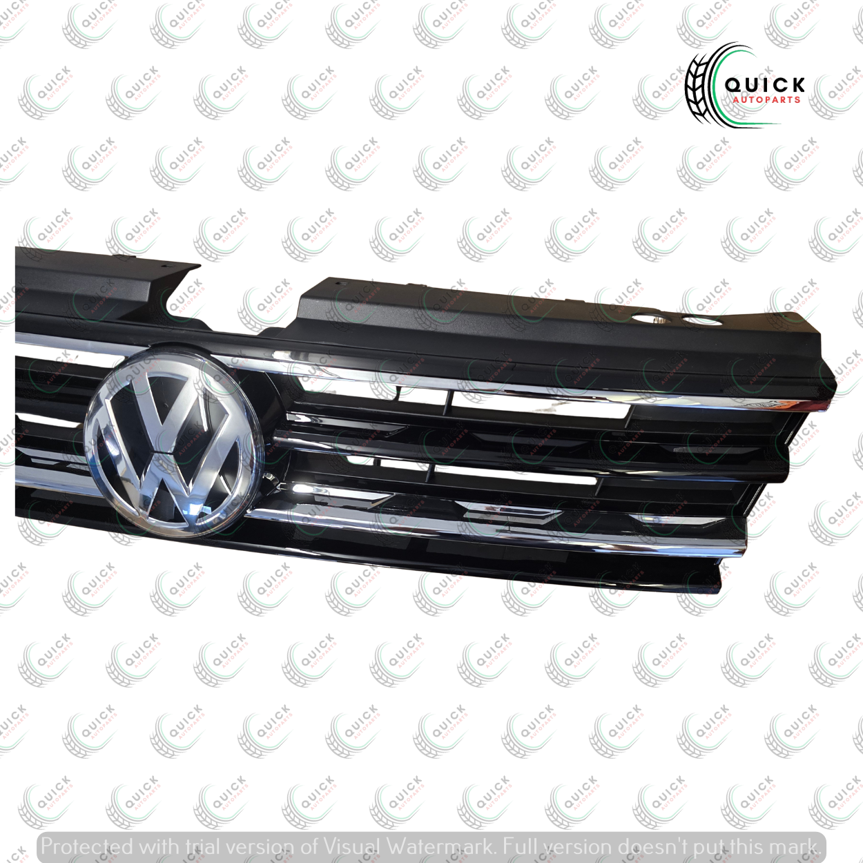 VW TIGUAN 2016-21 FRONT CENTER MAIN GRILLE WITH EMBLEM BADGE 5NA853651G NEW