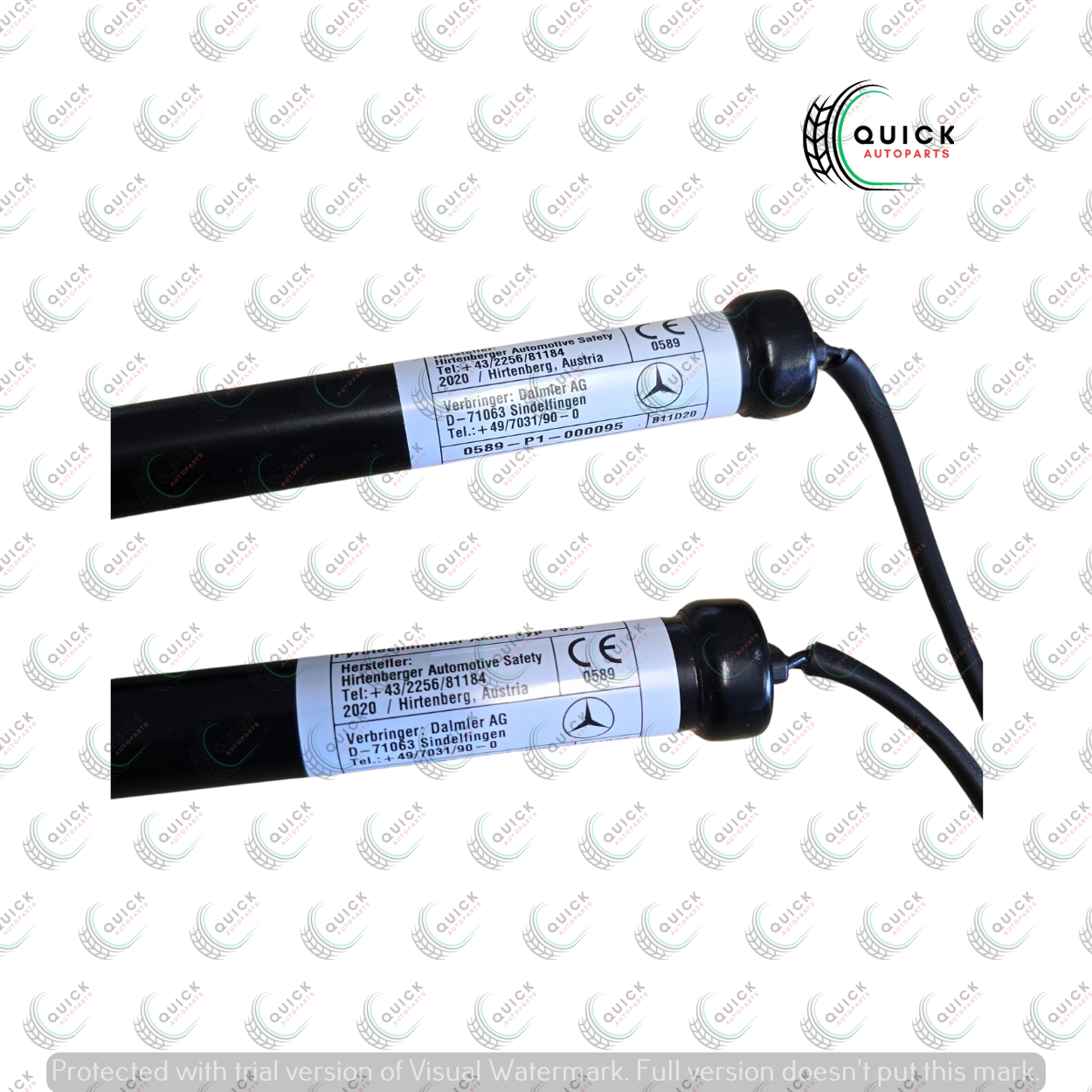 MERCEDES C CLASS W205 2014-2019 PAIR LEFT & RIGHT BONNET ACTUATORS A2059060002