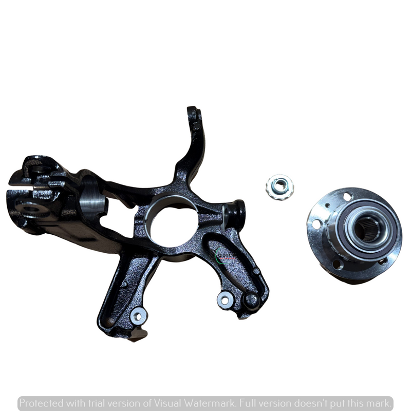 SEAT IBIZA MK5 2018-24 FRONT DRIVER SIDE WHEEL HUB KNUCKLE & BEARING 2Q0407256AD