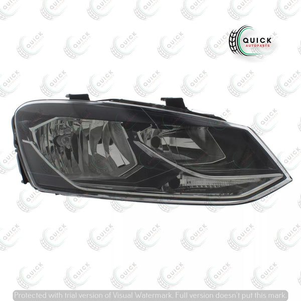 VW POLO 2017- MK6 HEADLIGHT HEADLAMP RIGHT DRIVERS SIDE HALOGEN 2G2941006