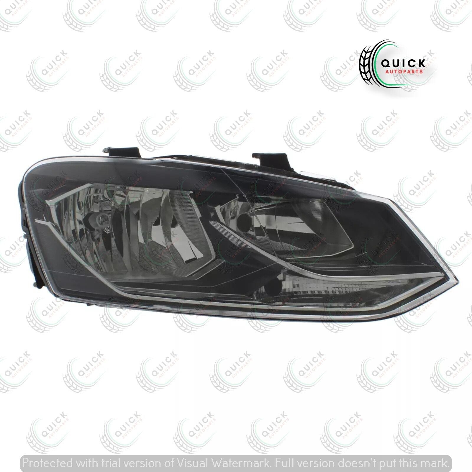 VW POLO 2017- MK6 HEADLIGHT HEADLAMP RIGHT DRIVERS SIDE HALOGEN 2G2941006