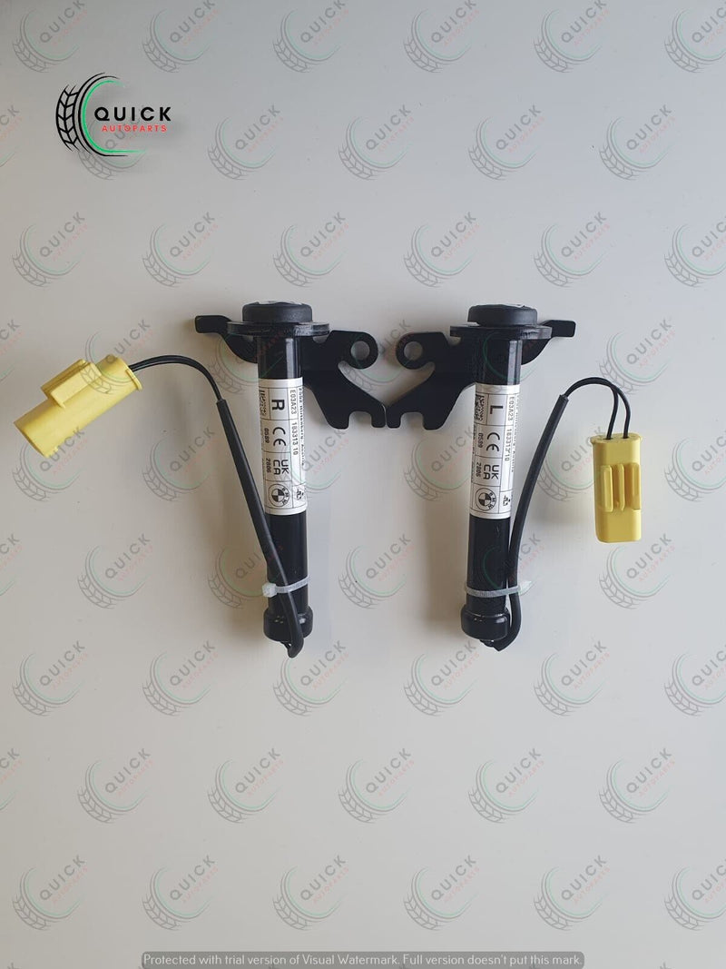 BMW 1 SERIES F40 F44 2019-2024 PAIR OF LEFT & RIGHT SIDE BONNET HINGE ACTUATORS