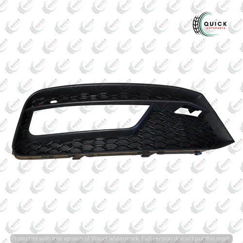 AUDI A1 8X 2015-2018 FRONT DRIVER RIGHT SIDE FOG LIGHT GRILLE 8XA807682C