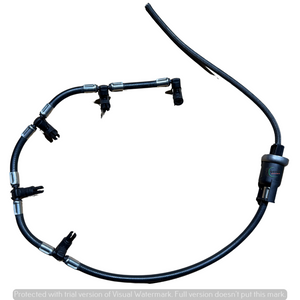 VW CRAFTER 2.5 TDI 2006-2016 DIESEL INJECTOR FUEL RETURN LINE PIPE 076130235