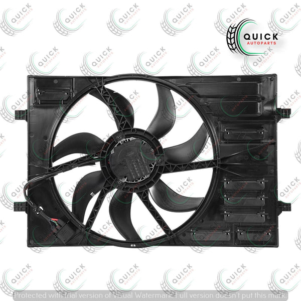 VW GOLF 2014-2021 RADIATOR COOLING FAN 5Q0121203DE 5Q0121203CB NEW