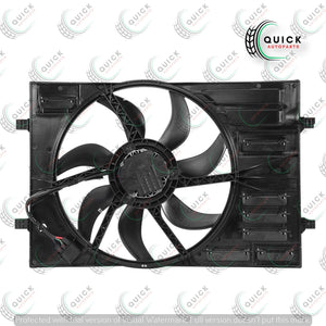 VW GOLF 2014-2021 RADIATOR COOLING FAN 5Q0121203DE 5Q0121203CB NEW