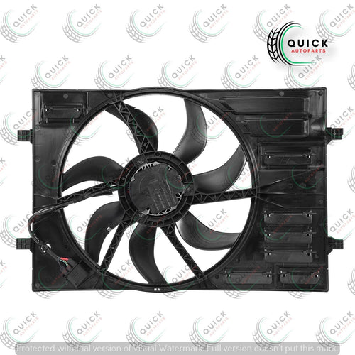 VW GOLF 2014-2021 RADIATOR COOLING FAN 5Q0121203DE 5Q0121203CB NEW