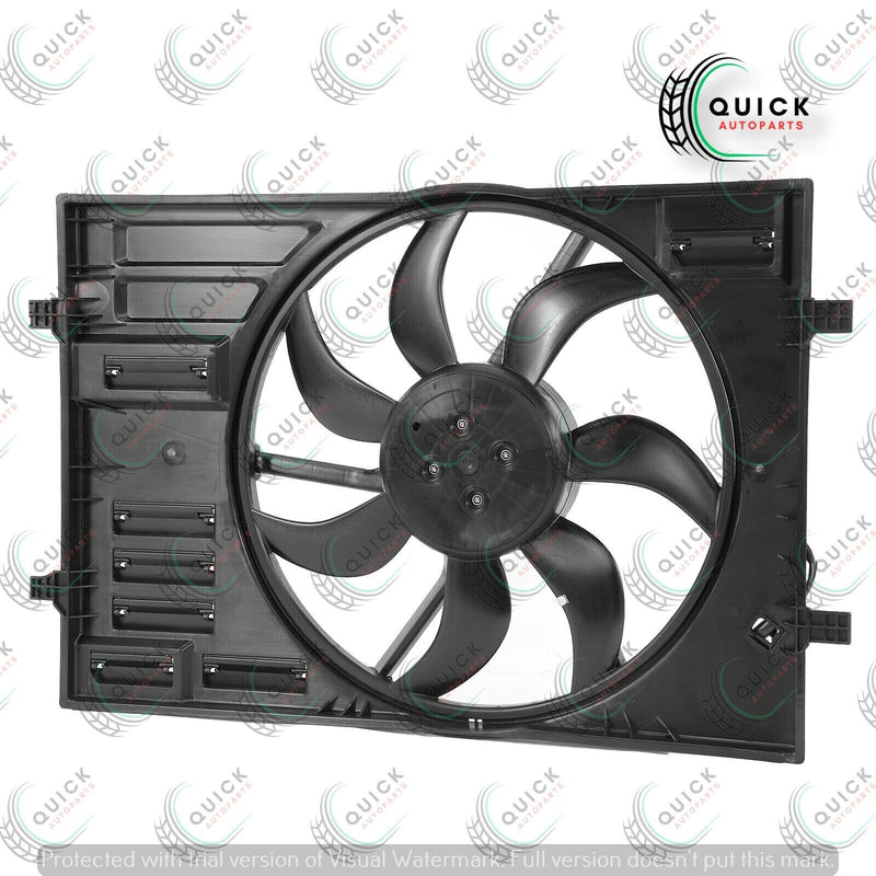 VW GOLF 2014-2021 RADIATOR COOLING FAN 5Q0121203DE 5Q0121203CB NEW