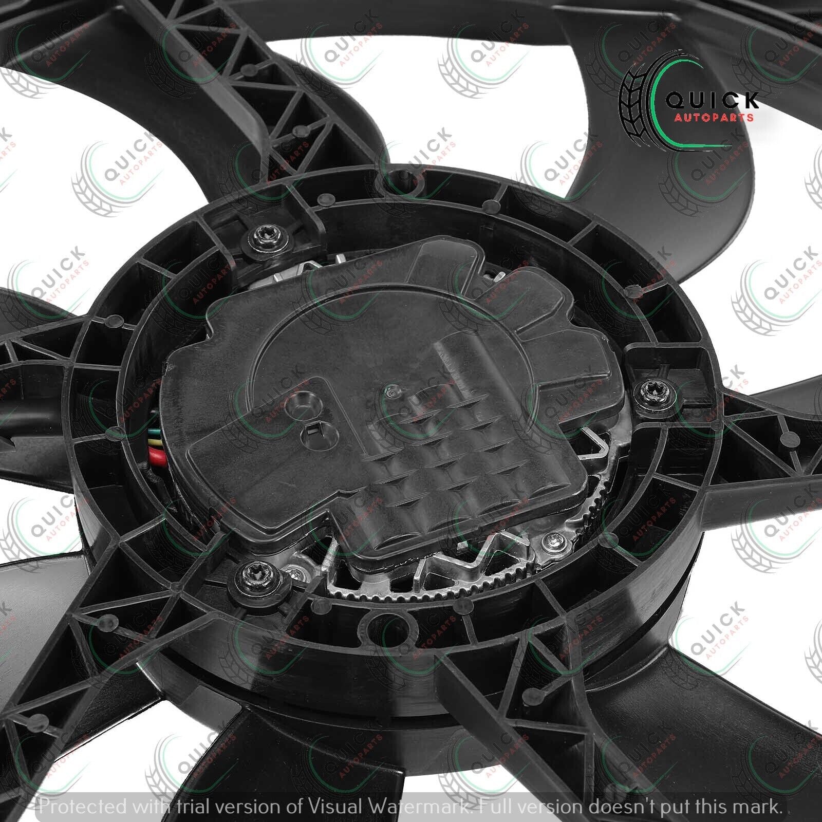 VW GOLF 2014-2021 RADIATOR COOLING FAN 5Q0121203DE 5Q0121203CB NEW