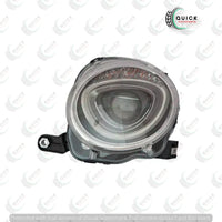 FIAT 500 2008-On Dipped Beam Black Inner Headlight Left Passenger Side