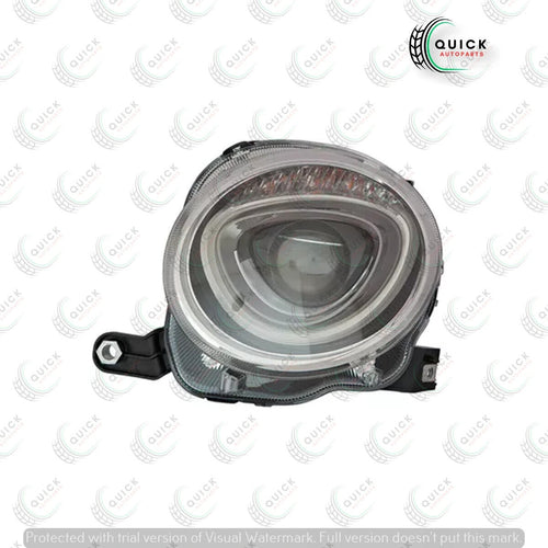 FIAT 500 2008-On Dipped Beam Black Inner Headlight Left Passenger Side