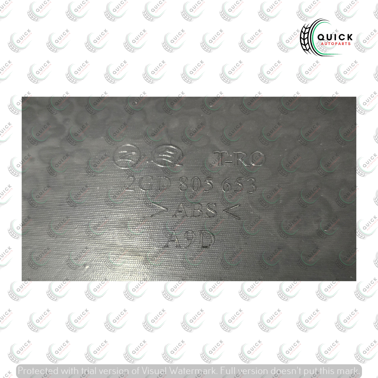 VW T ROC 2018-2025 FRONT CENTER MAIN GRILLE WITH EMBLEM BADGE 2GA853651H NEW