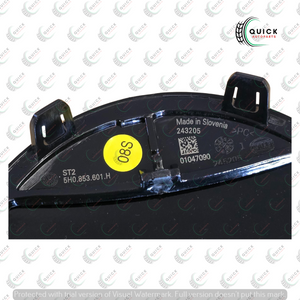 VW GOLF MK8 2020-2025 CENTRE GRILLE EMBLEM BADGE RADAR TYPE 5H0853601H