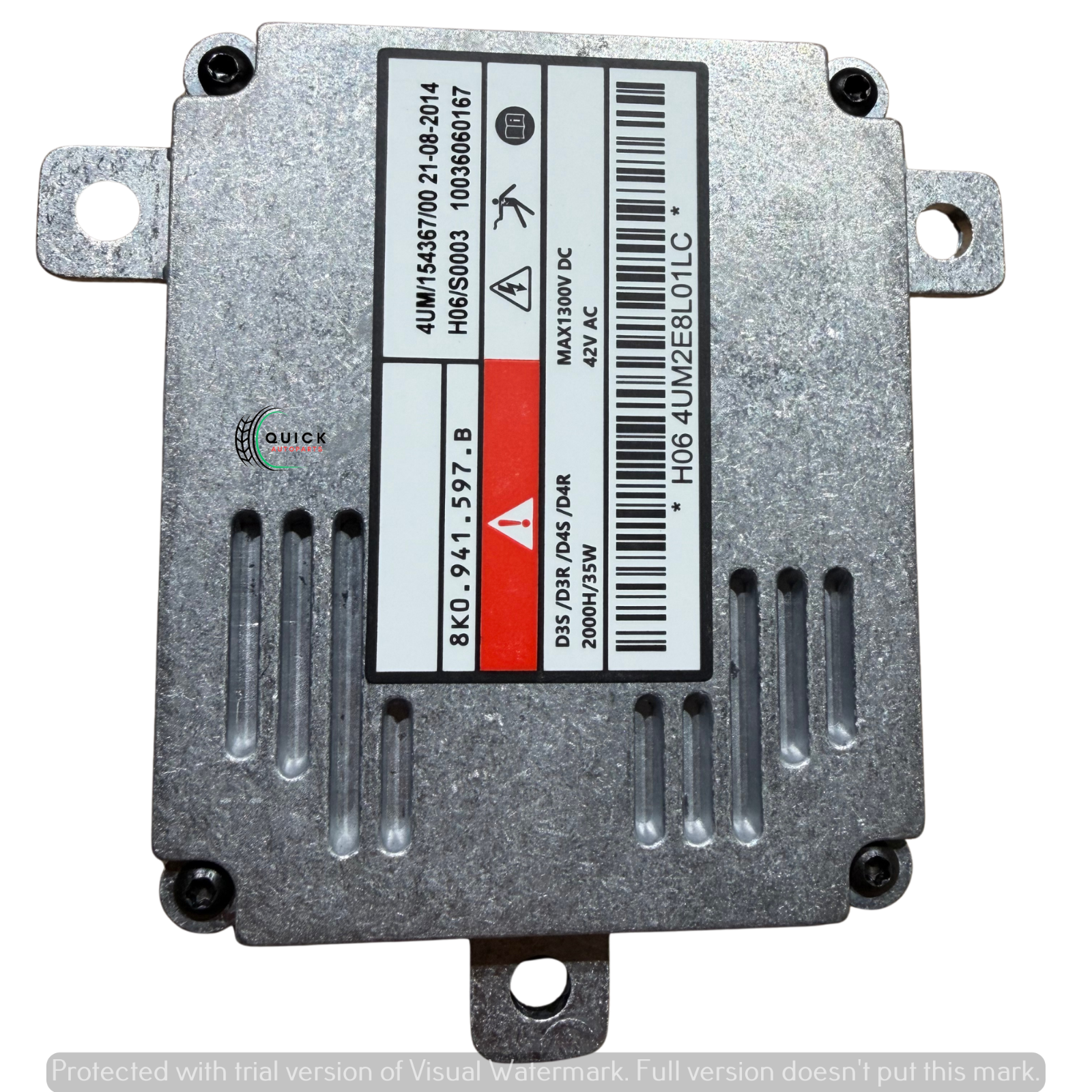 VW PASSAT 2011-2015 LED MATRIX HEADLIGHT BALLAST CONTROL MODULE 8K0941597B