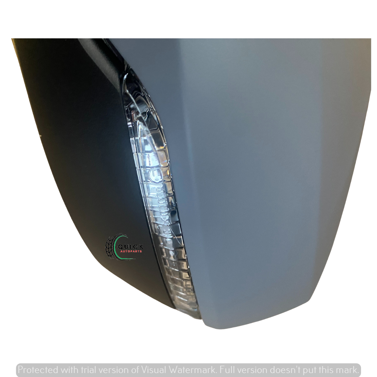 VW POLO AW 2017-24 PASSENGER SIDE DOOR WING MIRROR POWERFOLD ELECTRIC PRIMED NEW