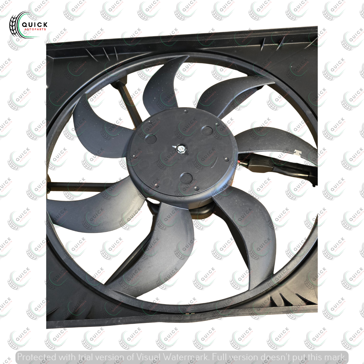AUDI A3 8V 2017-2021 ELECTRIC ENGINE RADIATOR COOLING FAN 5Q0121203BT 5Q0121203B