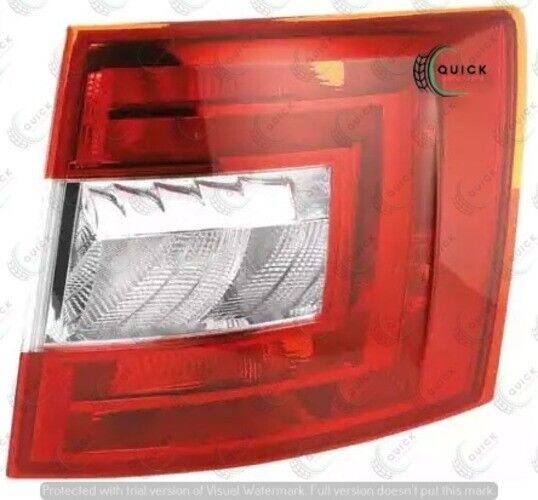 Skoda Octavia Rear Light 2013-2017 Tailgate Rear Driver Side Light 5E9945111