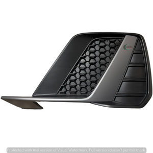 AUDI A1 GB 2019-ON LEFT PASSENGER SIDE FRONT BUMPER GRILLE SATIN GREY 82A807679E