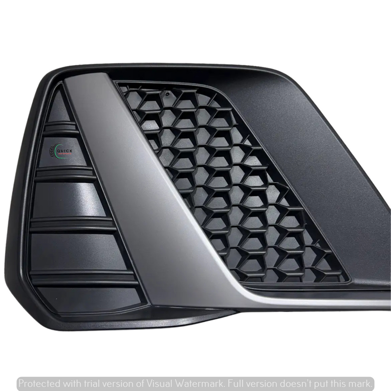 AUDI A1 GB 2019-ON DRIVER SIDE FRONT BUMPER GRILLE SATIN GREY 82A807680E NEW