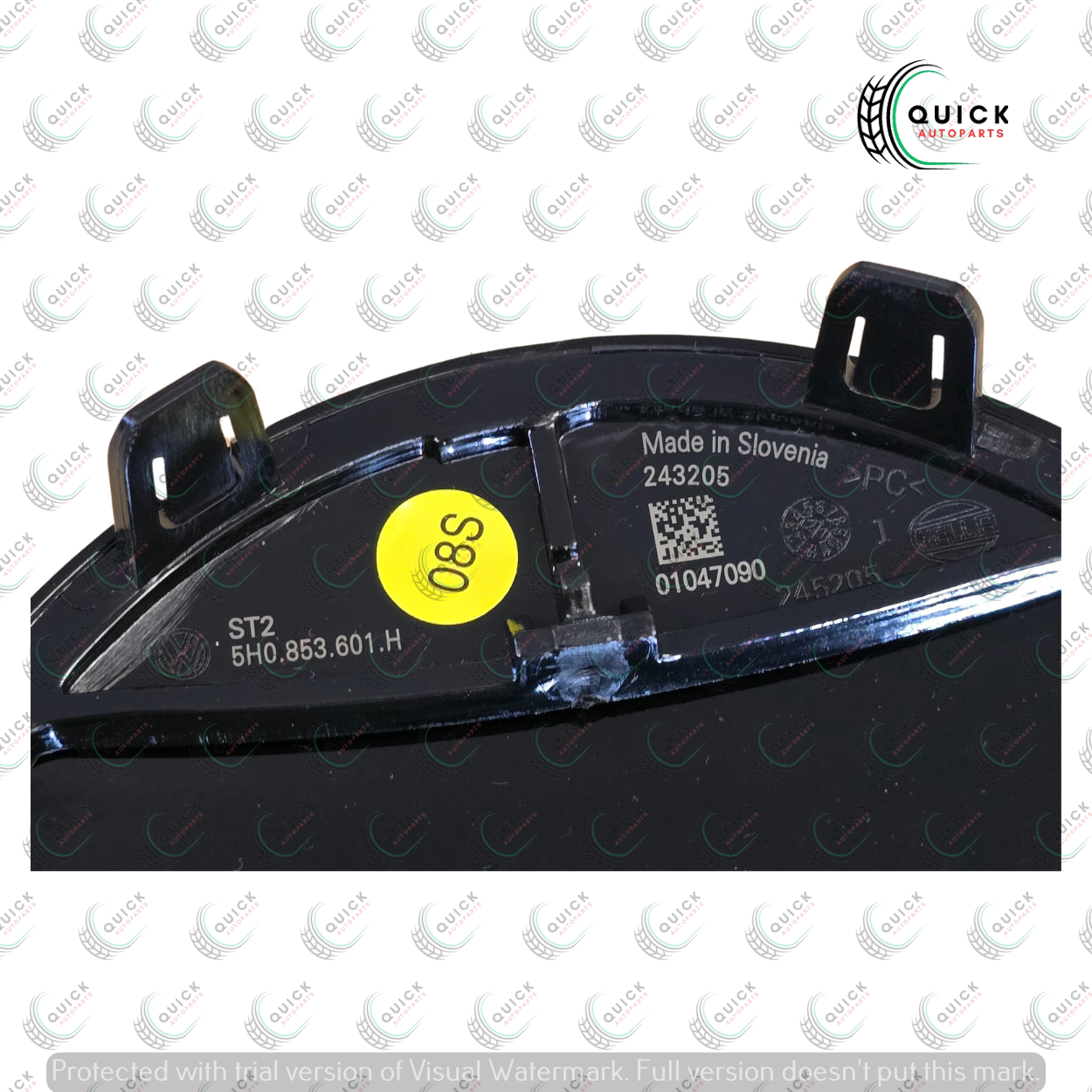 VW GOLF MK8 (CD) 2020-2025 CENTRE GRILLE EMBLEM BADGE RADAR TYPE 5H0853601H