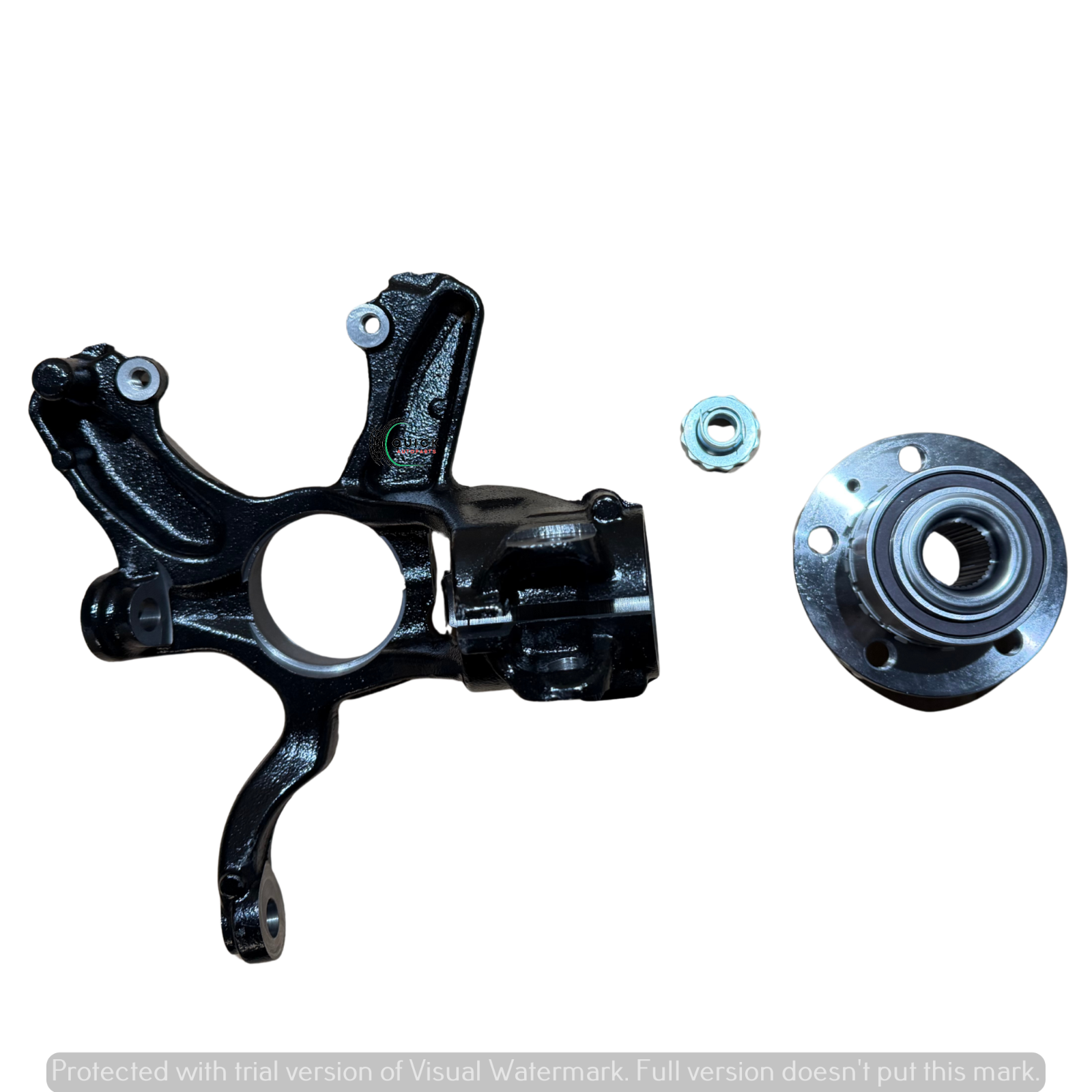 SKODA SCALA NW 2019-24 FRONT DRIVER SIDE WHEEL HUB KNUCKLE & BEARING 2Q0407256AD