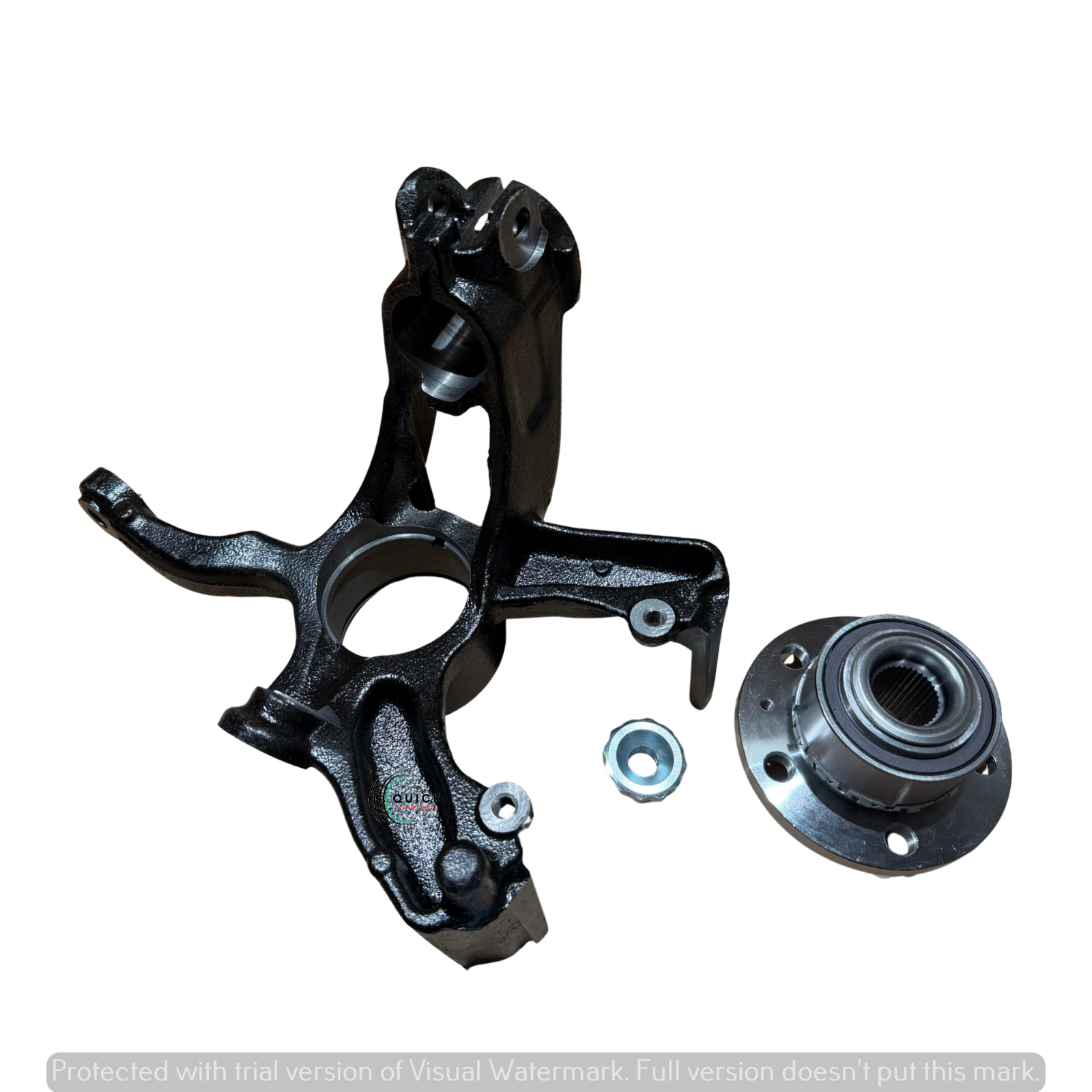 AUDI A1 GB 2019-2026 FRONT LEFT SIDE WHEEL HUB KNUCKLE & BEARING 2Q0407255AC
