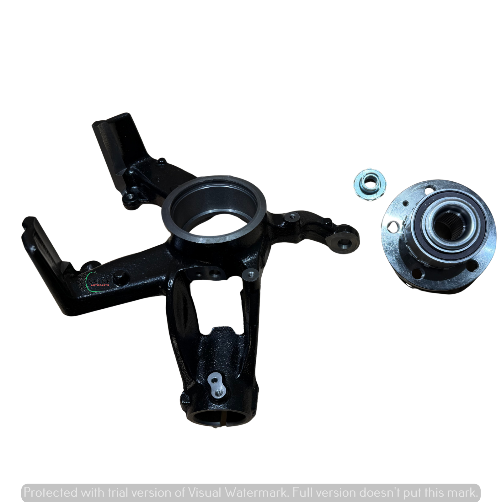 SKODA SCALA NW 2019-24 FRONT DRIVER SIDE WHEEL HUB KNUCKLE & BEARING 2Q0407256AD