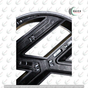 VW POLO 6R 2010-2014 CENTRE GRILLE GRILL CHROME EMBLEM BADGE 6R0853600A NEW