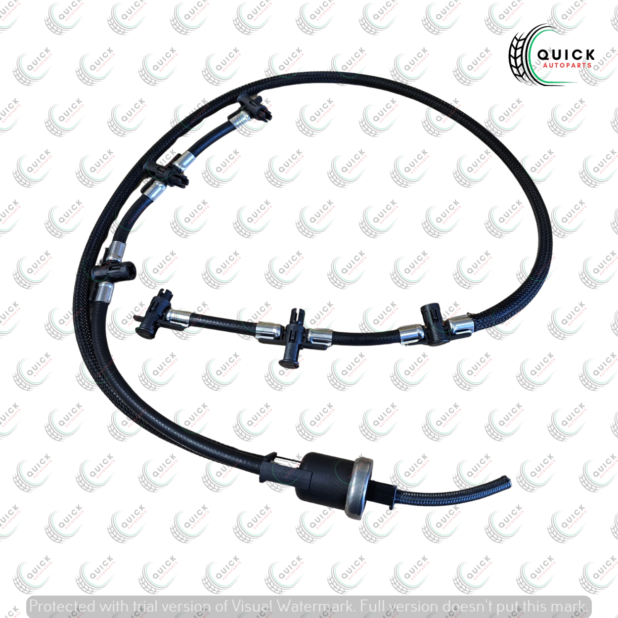 AUDI A8 3.0 TDI 2003-2010 FUEL INJECTOR RETURN PIPES 059130218H
