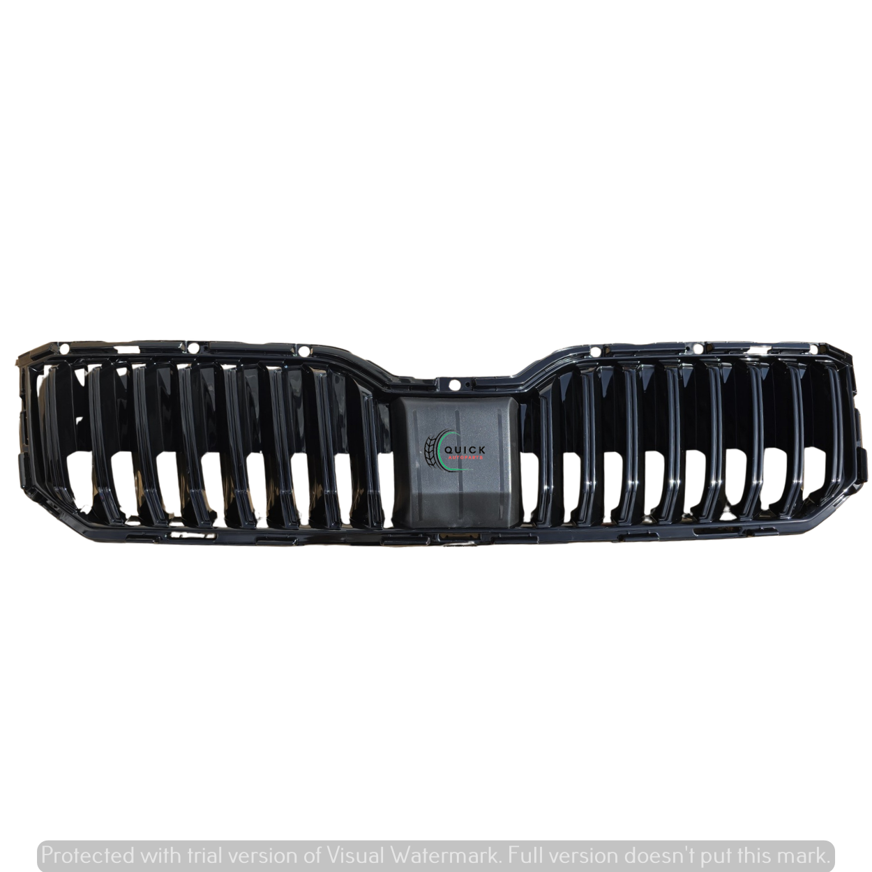 SKODA SUPERB 2015-24 FRONT BUMPER CENTRE RADIATOR GRILLE & RADAR COVER 3V0853653