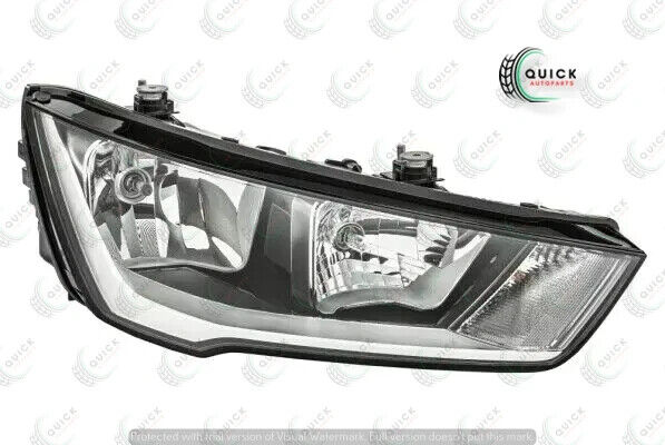 Audi A1 8X 2015-2019 Headlight Right Driver Side Chrome 8XA941004A