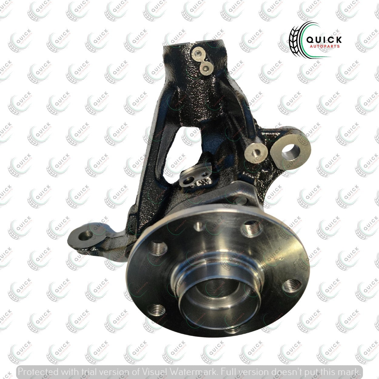 SEAT LEON 2013-20 FRONT DRIVER RIGHT SIDE WHEEL HUB KNUCKLE & BEARING 5Q0407256Q