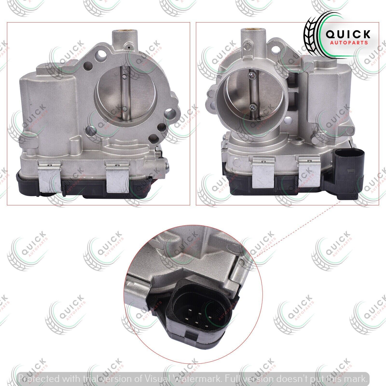 VW POLO 6C 2016-2021 1.0 PETROL THROTTLE BODY ELECTRONIC 04C133062D NEW