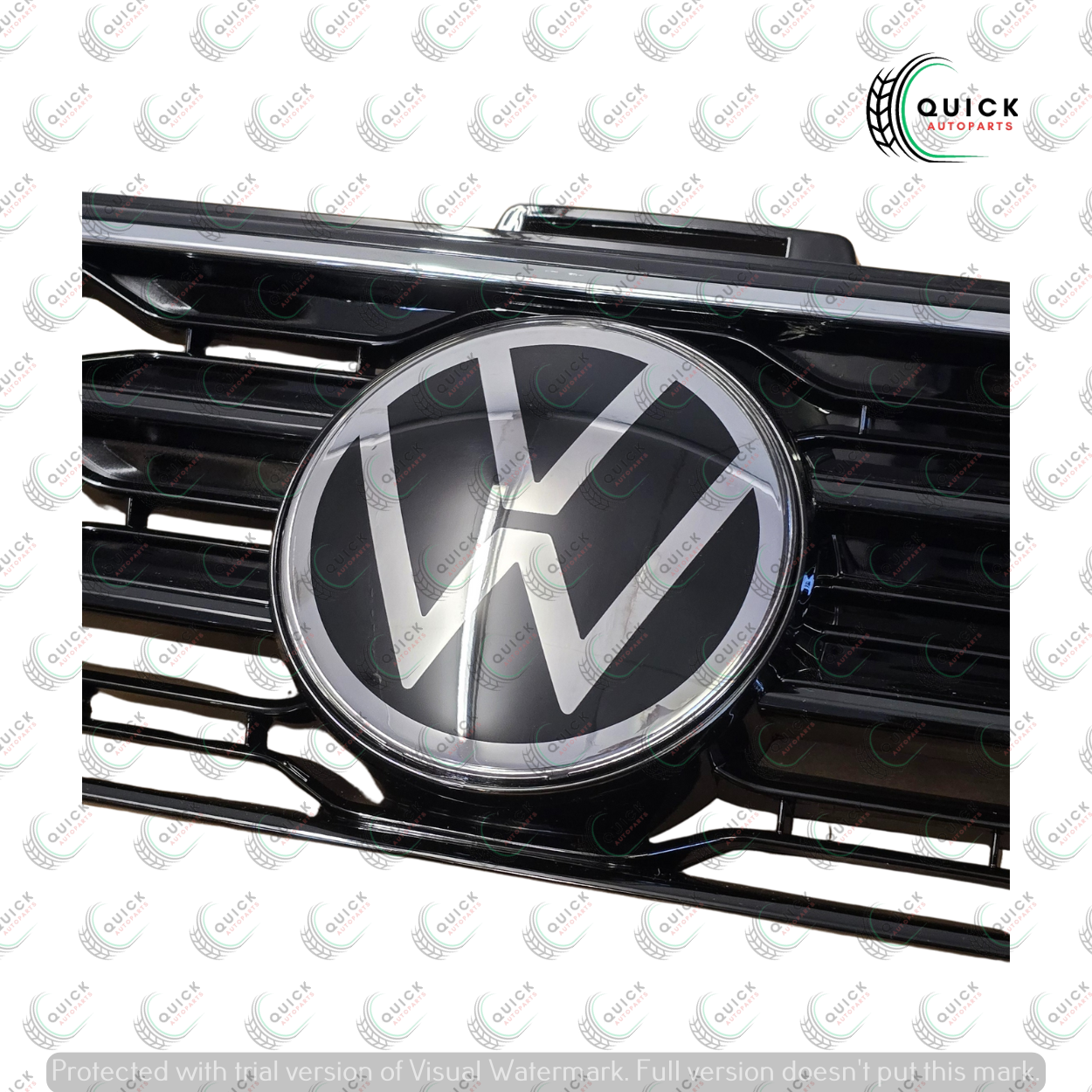 VW T ROC 2018-2025 FRONT CENTER MAIN GRILLE WITH EMBLEM BADGE 2GA853651H NEW