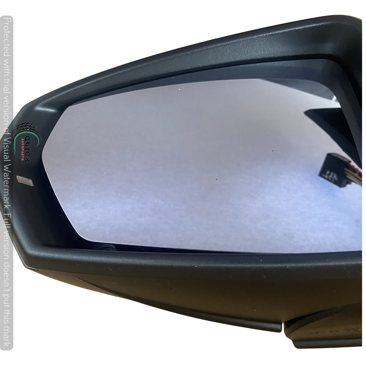 VW POLO AW 2017-24 PASSENGER SIDE DOOR WING MIRROR POWERFOLD ELECTRIC PRIMED NEW