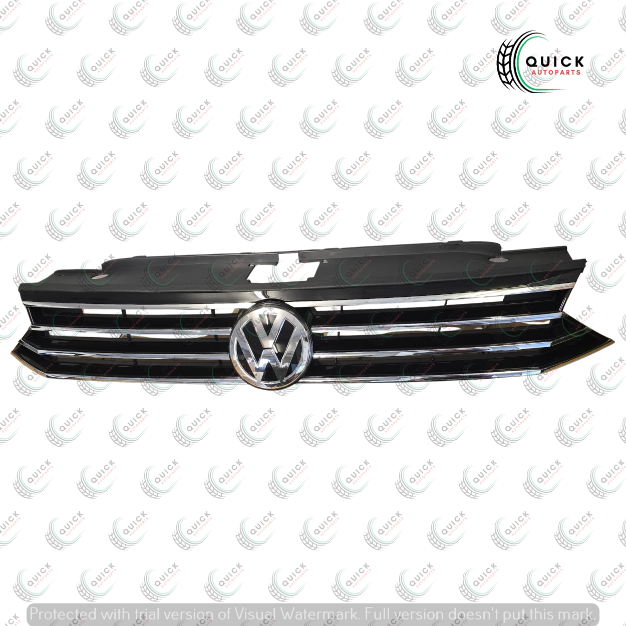VW PASSAT 2015-2020 RADAR TYPE FRONT CENTRE GRILLE & BADGE EMBLEM 3G0853653D NEW