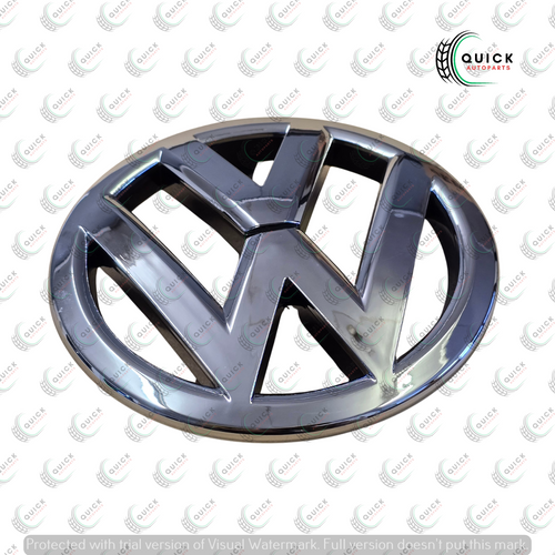 VW CADDY (2C) 2011-2015 CENTRE GRILLE CHROME EMBLEM BADGE 1T0853601E