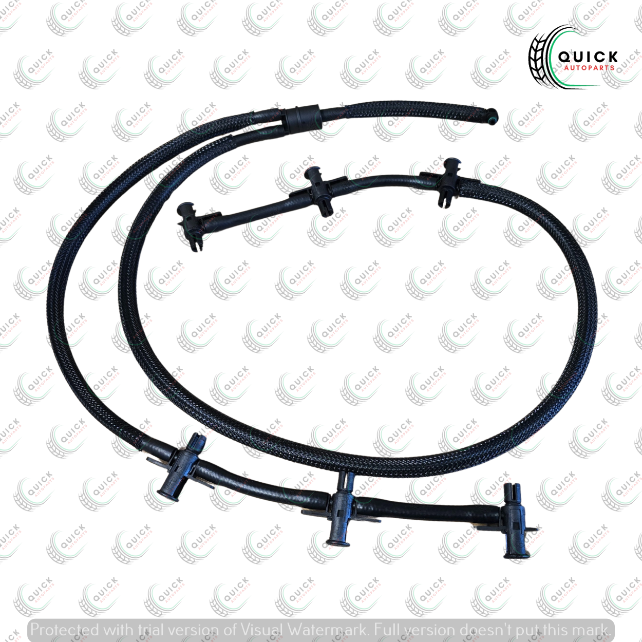 AUDI Q7 4L 3.0 2007-2015 FUEL INJECTOR RETURN PIPES 059130218AS / AM / AJ