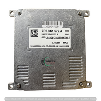 VW E-GOLF 5G 14-ON LEFT SIDE HEADLIGHT BALLAST DRL LED CONTROL MODULE 7P5941572A