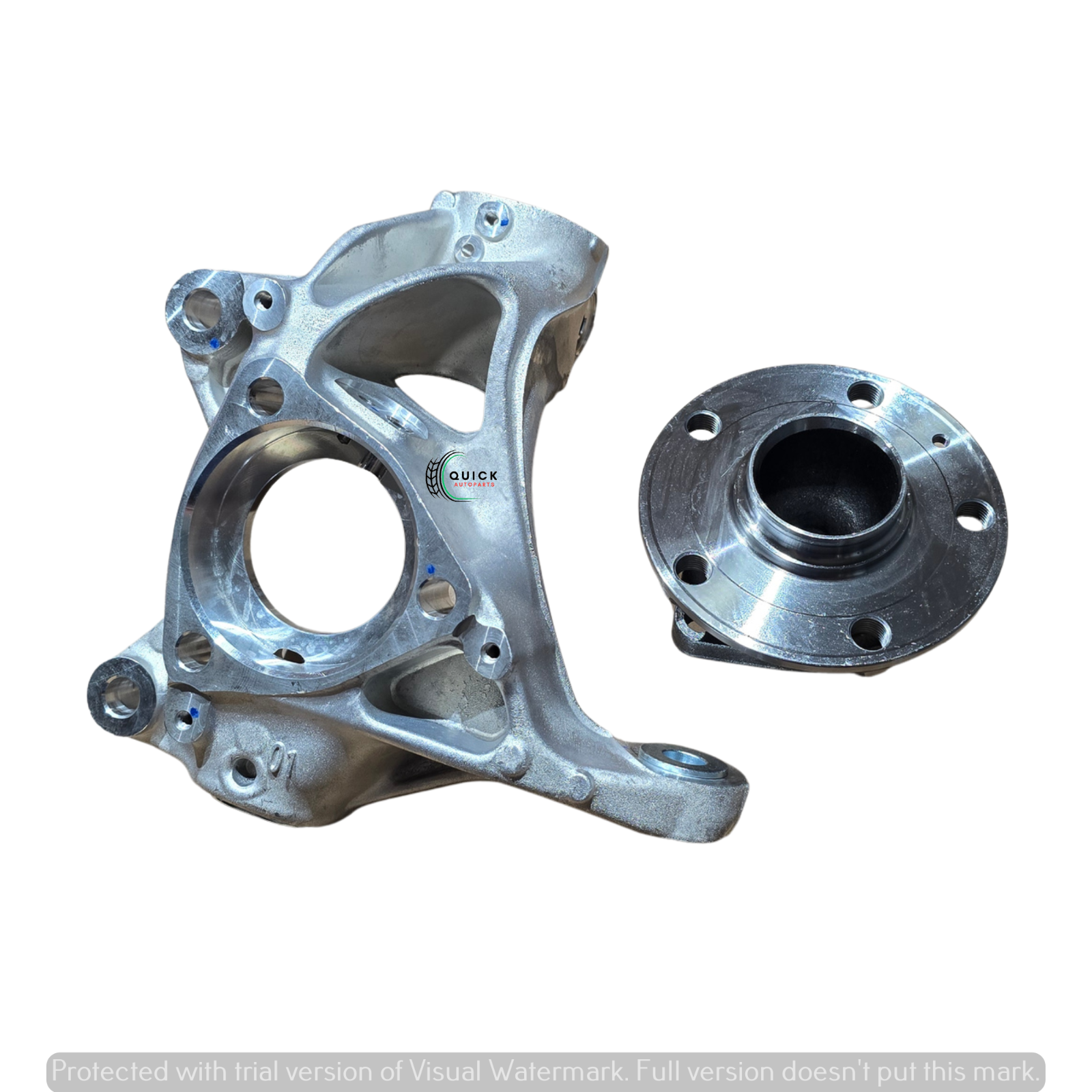 VW TOURAN 5T 2016-2025 FRONT LEFT SIDE WHEEL HUB KNUCKLE & BEARING 5Q0407253C