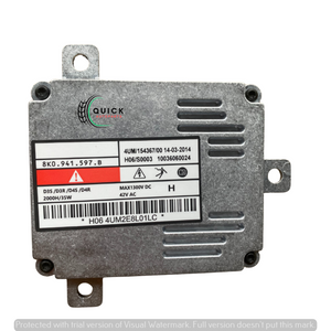 VW PHAETON 3D 11-16 LEFT SIDE XENON HEADLIGHT BALLAST CONTROL MODULE 8K0941597B