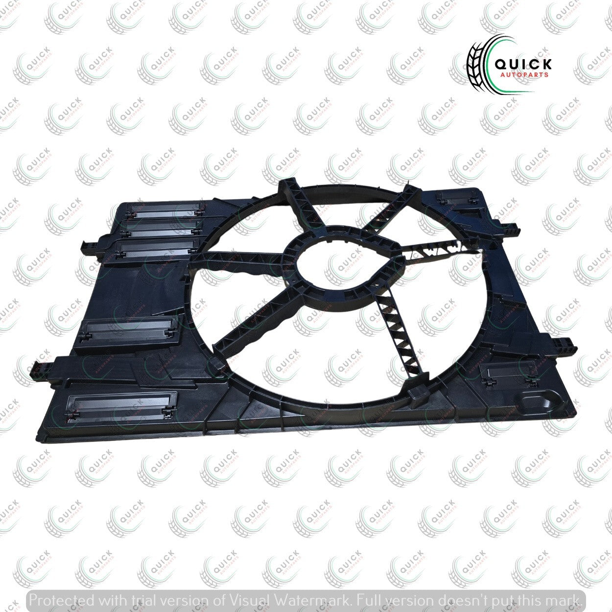 SEAT IBIZA 2018- RADIATOR COOLING FAN HOUSING SURROUND 2Q0121203M 2Q0121203K NEW