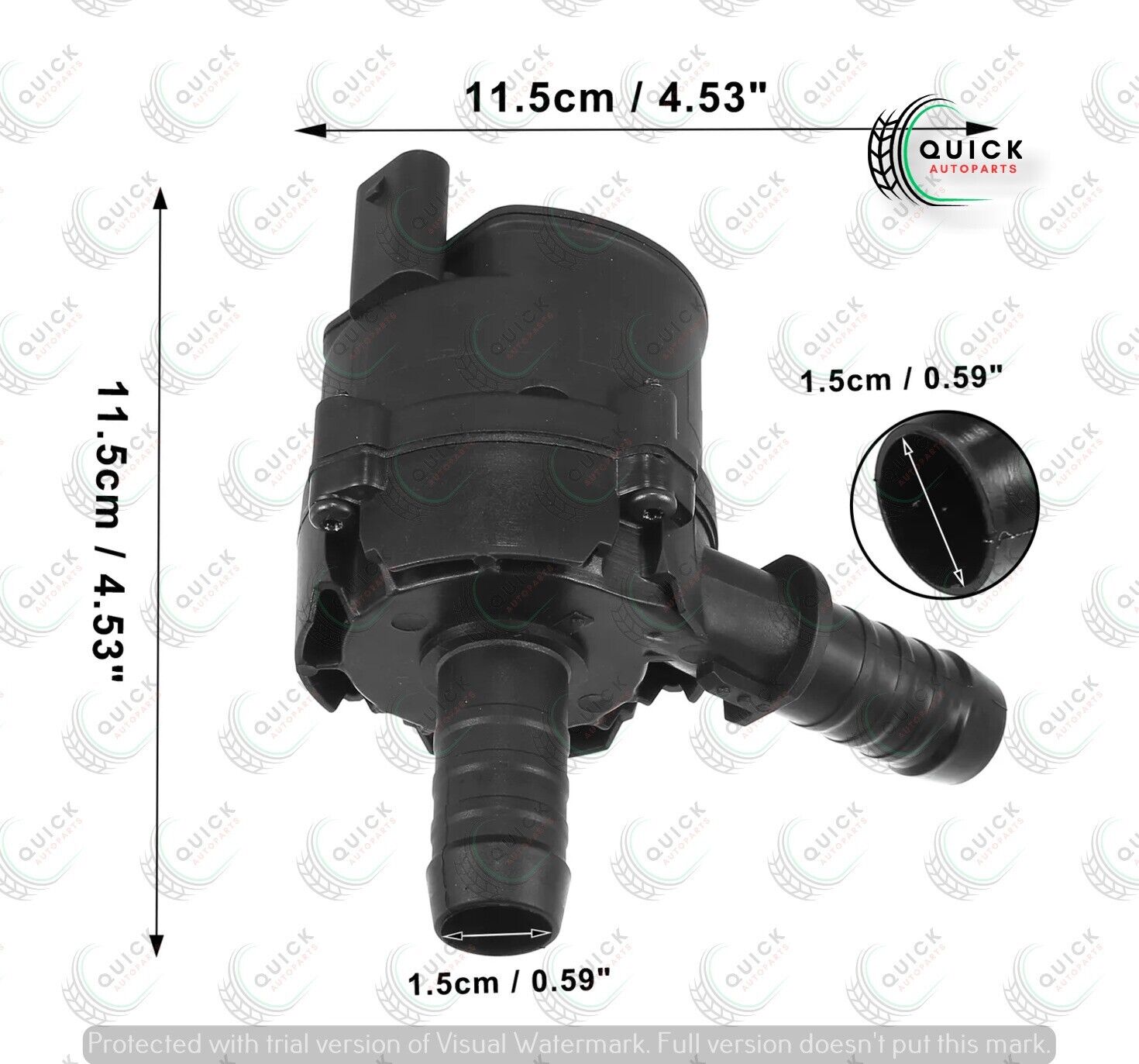 Ford Focus Mondeo 2.0 2007-2015 Auxiliary Water Coolant Pump DS78-8C419-AC NEW