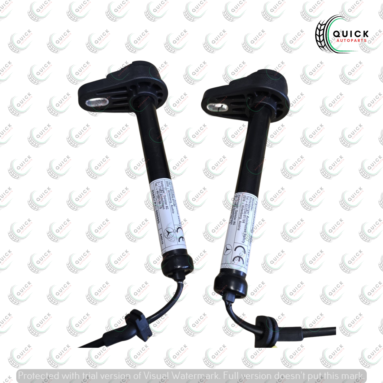 MERCEDES E CLASS W213 2016-2024 PAIR LEFT & RIGHT BONNET ACTUATORS A2139062201