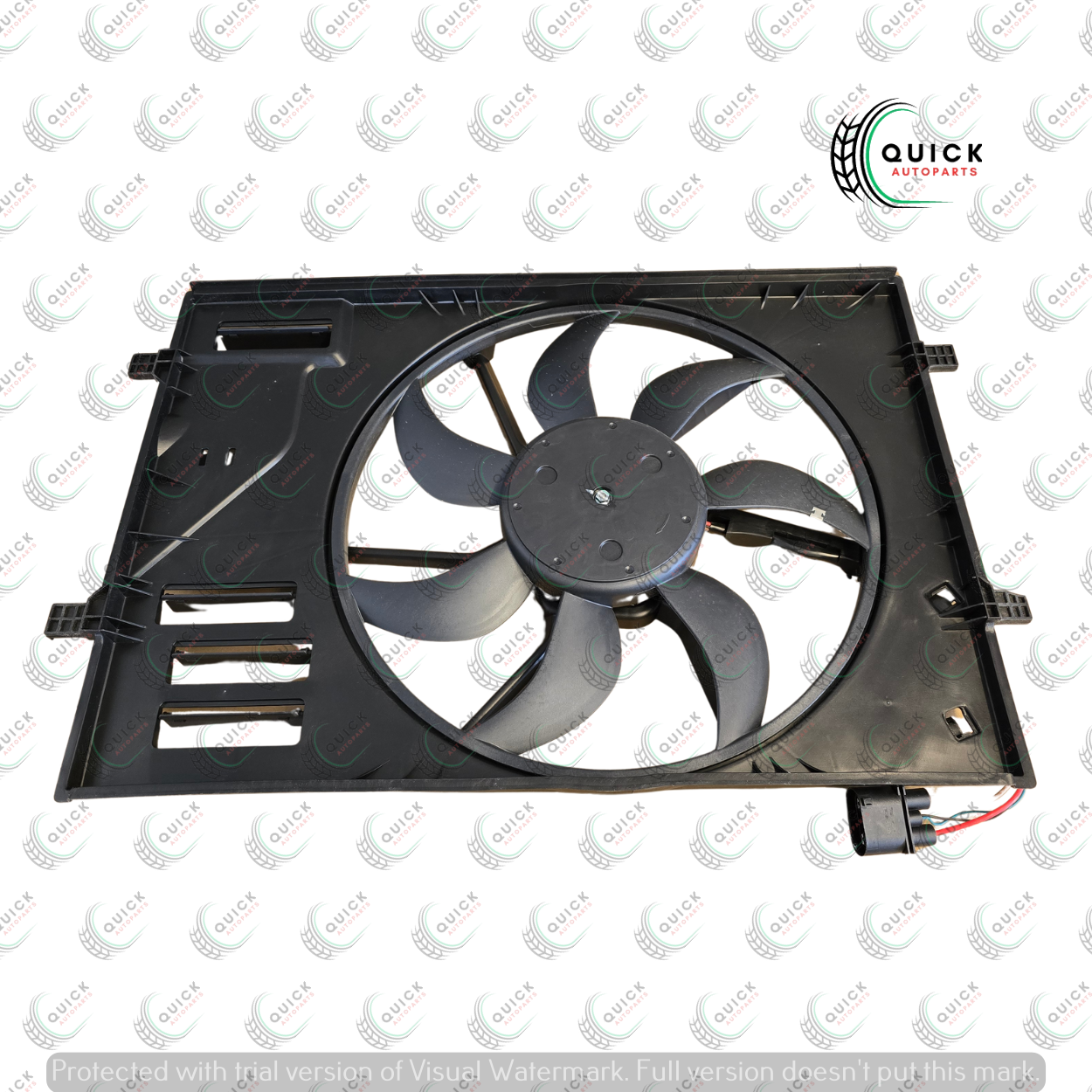 AUDI A3 8V 2017-2021 ELECTRIC ENGINE RADIATOR COOLING FAN 5Q0121203BT 5Q0121203B